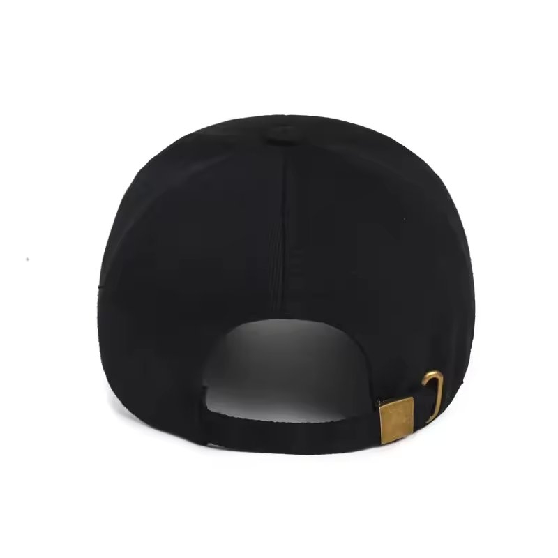 Șapcă bărbați baseball, cozoroc curbat, etichetă piele, gri deschis — imaginea 5