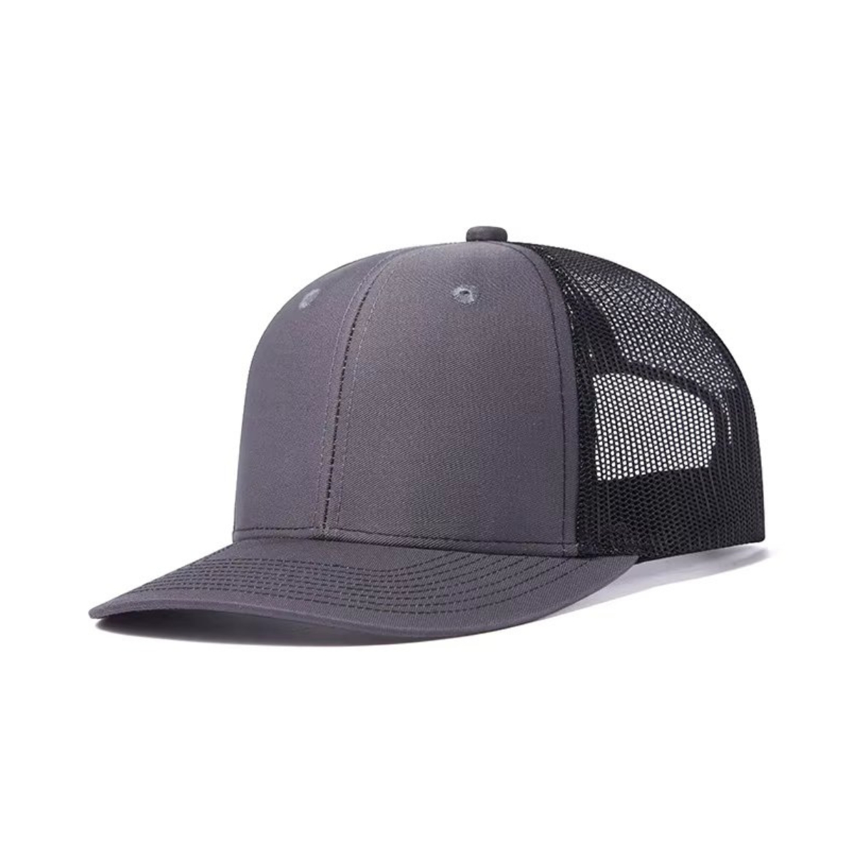 Sapca unisex, SP096, Gri inchis/negru