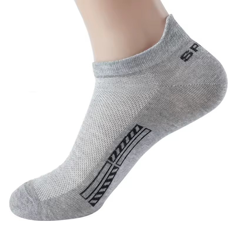 Set 5 perechi de sosete pentru barbati, SS020, Gri, marime universala (39-42) - 1 | YEO