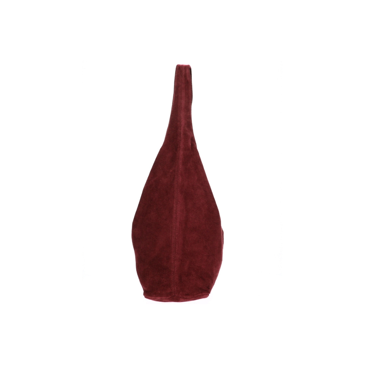 Geanta dama Monica GT3772, piele intoarsa, bordo