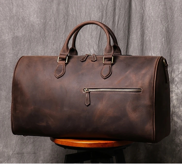 Geanta de calatorie unisex, Evren GT3302, Maro inchis