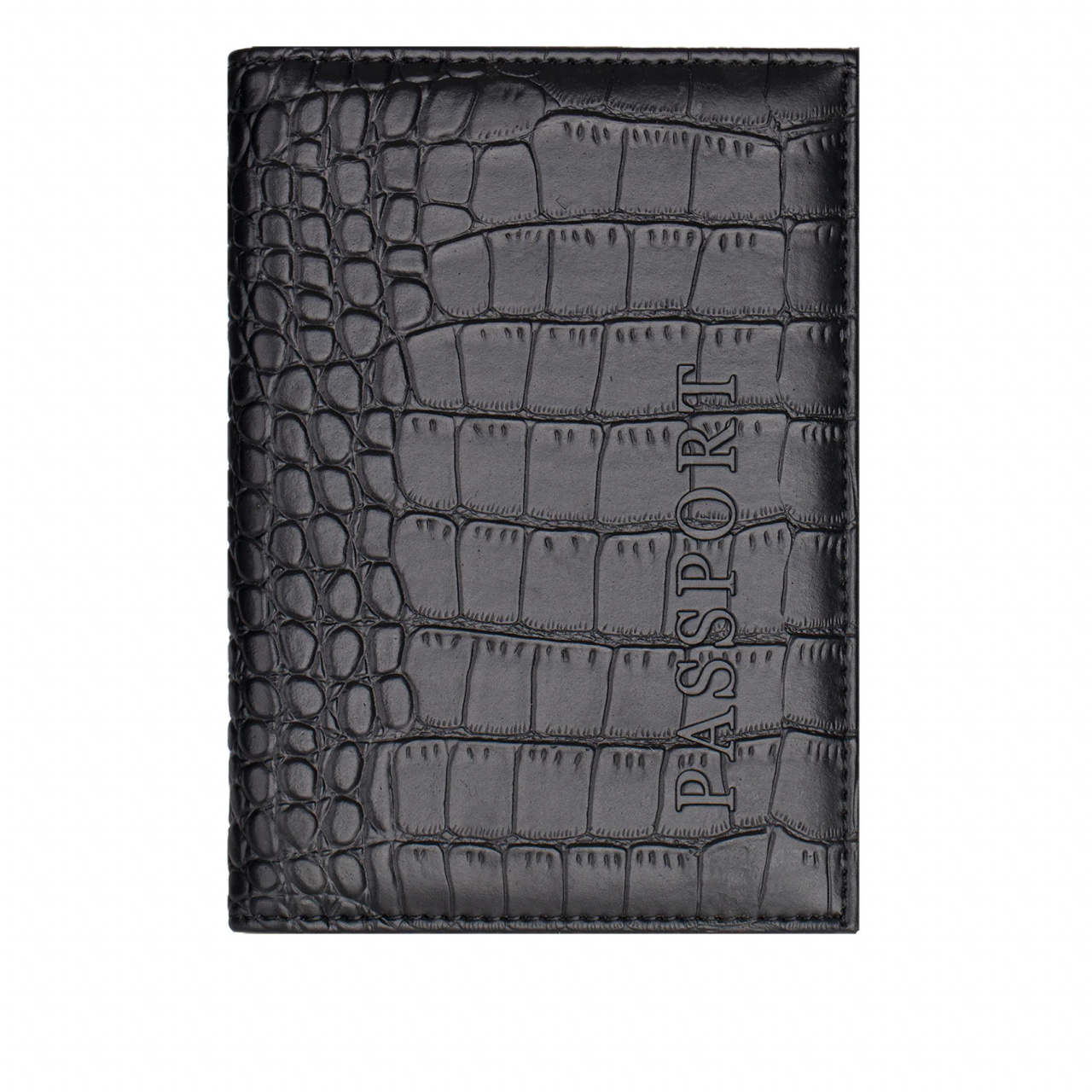 Husa pasaport unisex, Jonquil PT1286, Negru