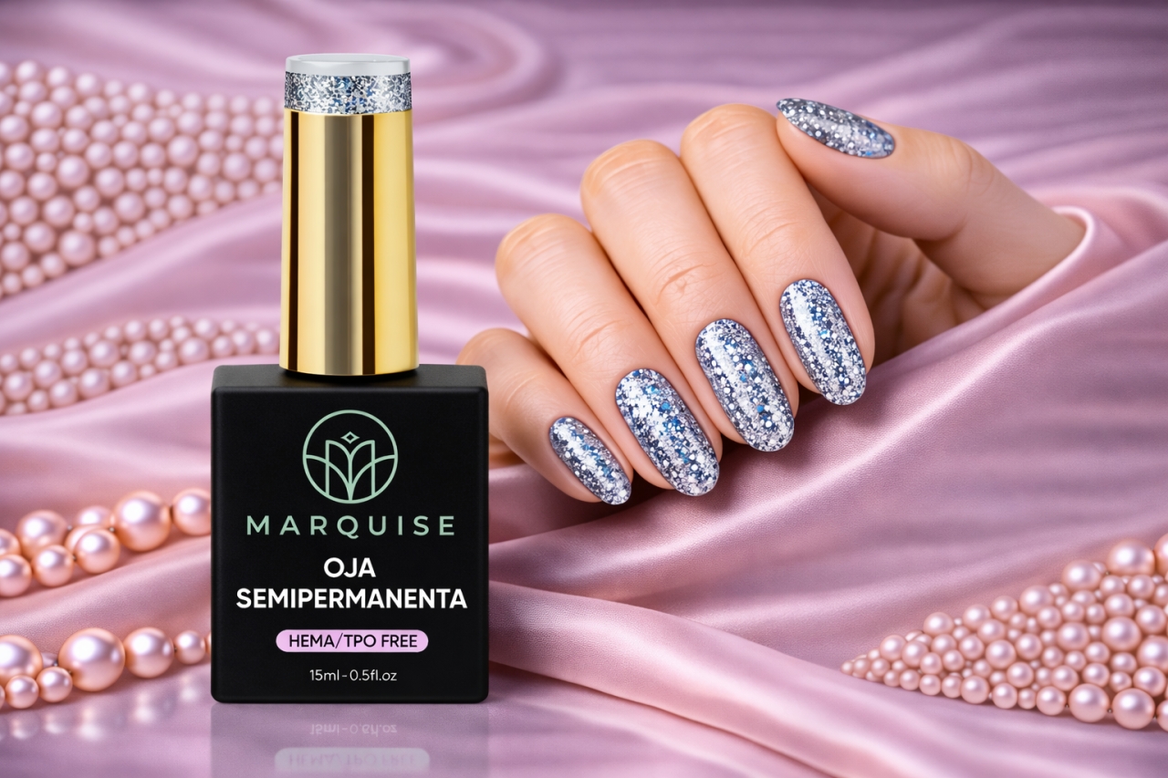 Oja semipermanenta HEMA/TPO FREE, Marquise, Fantasy J976, 15 ml - imagine 2