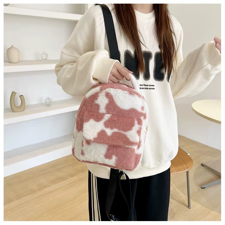 Rucsac dama, Arlenis GT3716, Roz/Alb - 2 | YEO