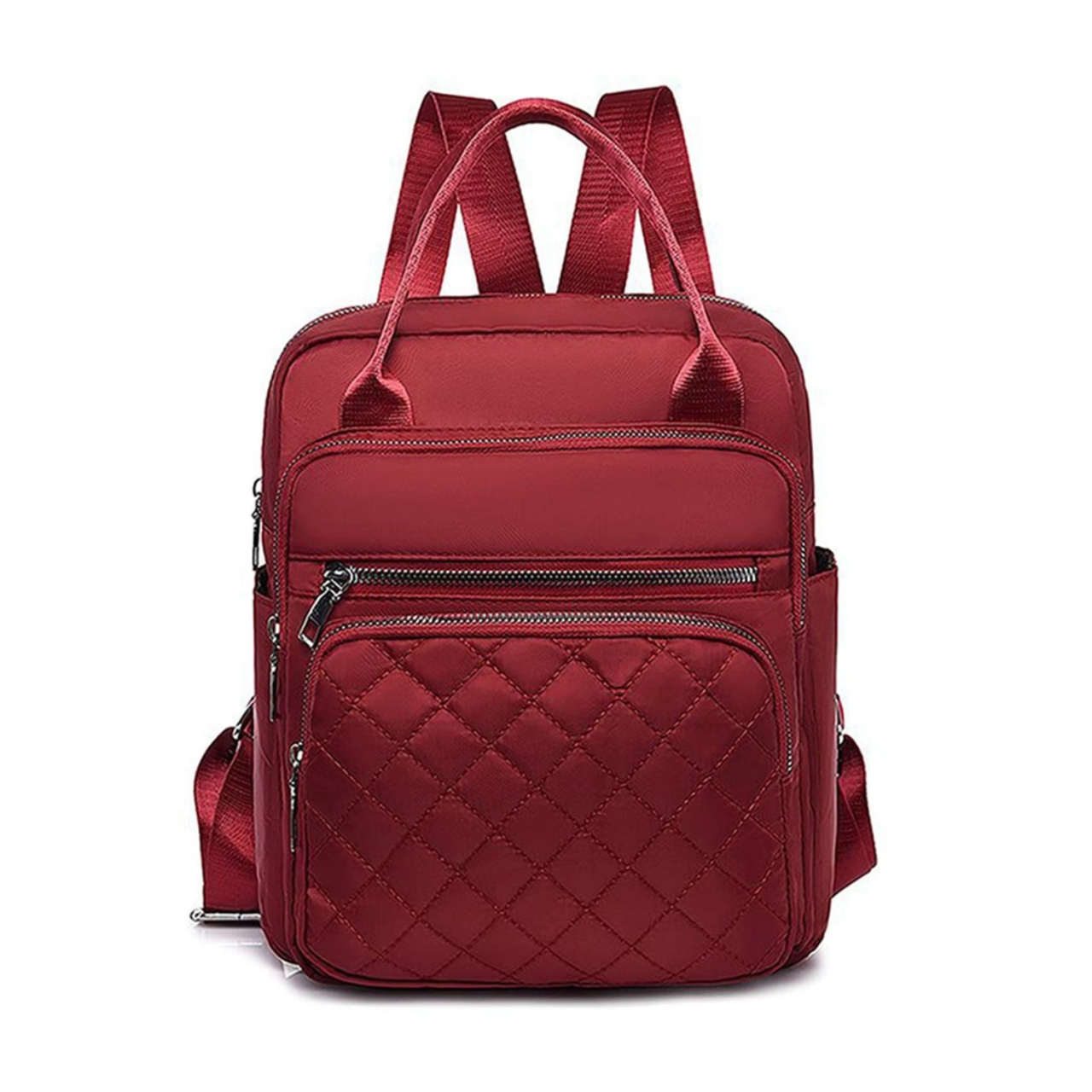 Rucsac dama, Elvina GT3705, Rosu inchis