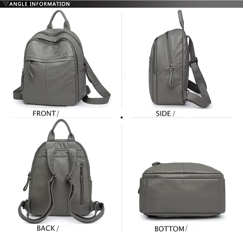 Rucsac dama, Nayra GT3617, Negru