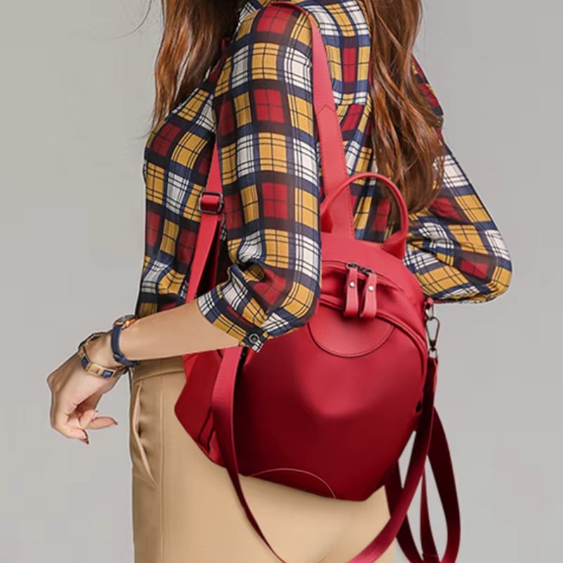 Rucsac dama, Vianna GT3685, Rosu - 2 | YEO