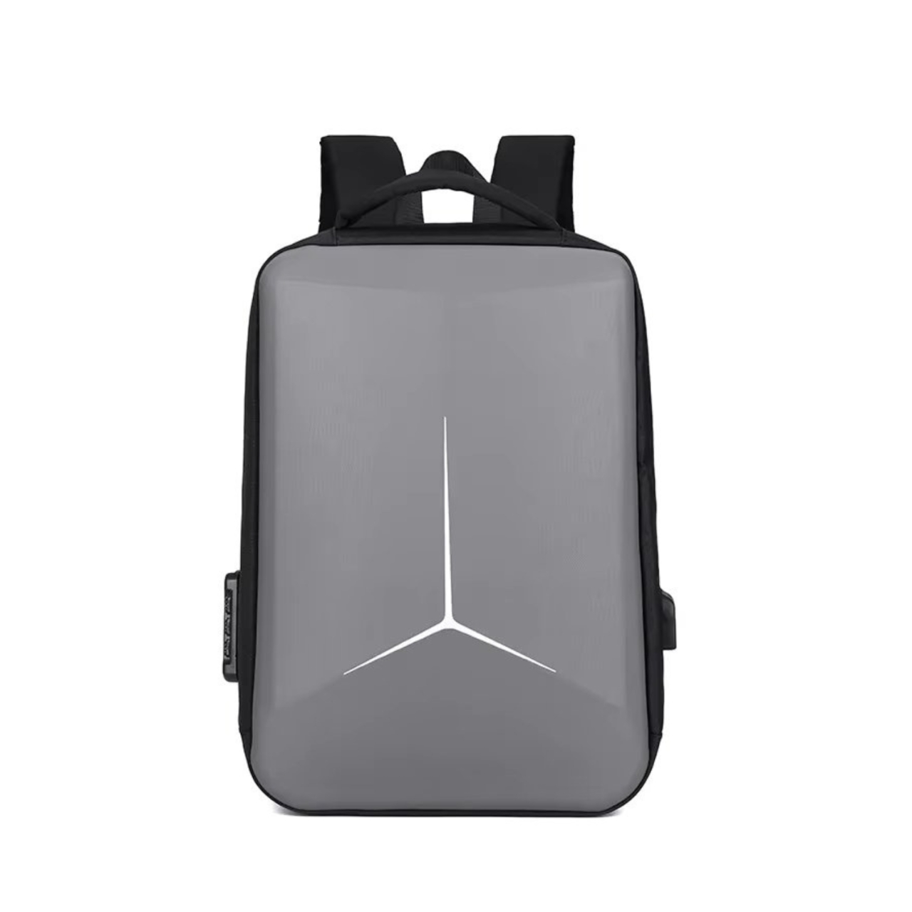 Rucsac unisex, Lorcan GT3751, port USB, Gri