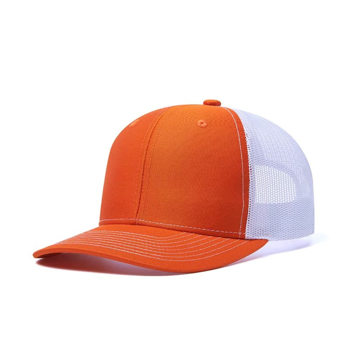 Sapca unisex, SP086, Orange/alb