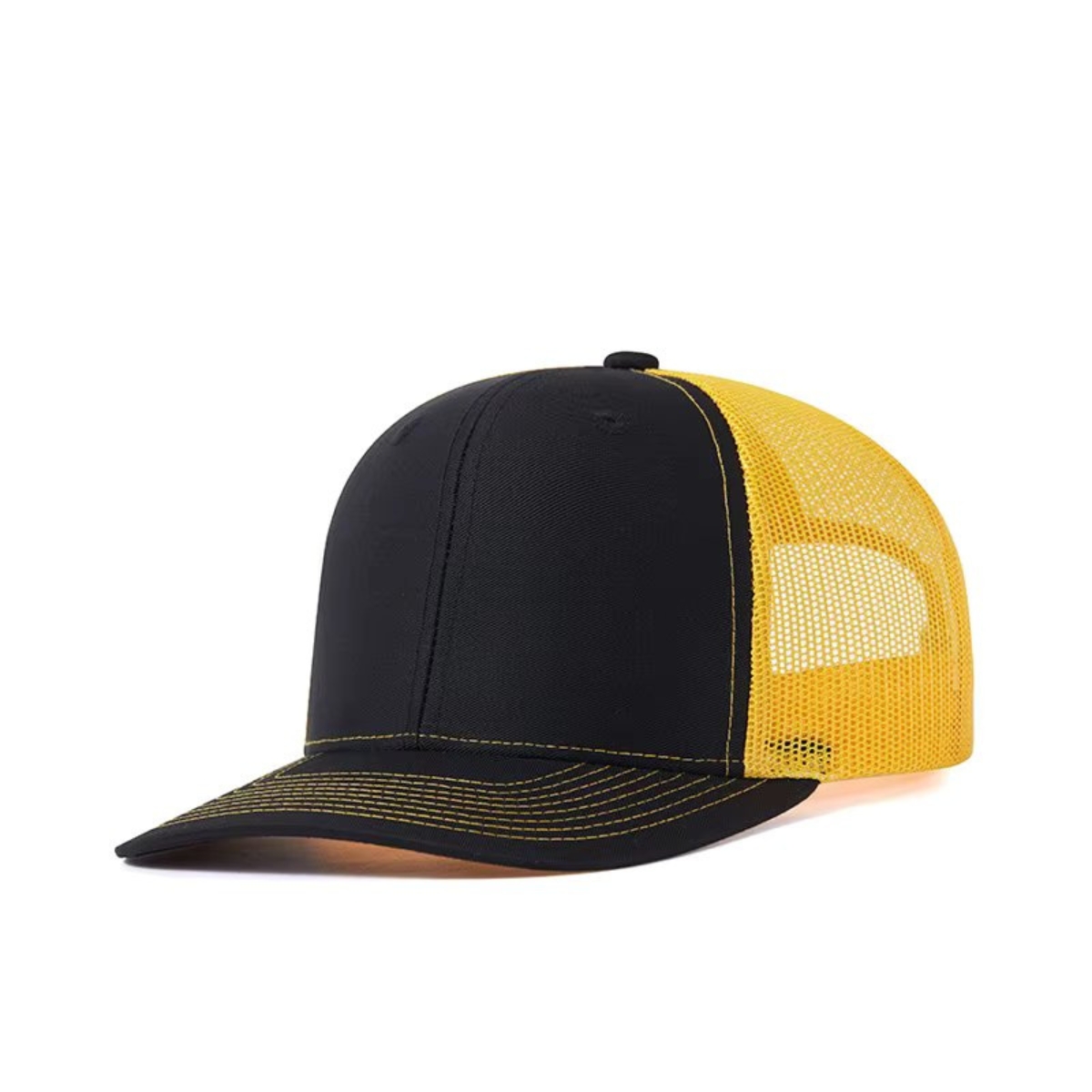 Sapca unisex, SP107, Negru/galben