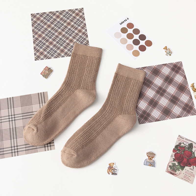 Set 5 perechi de sosete pentru dama, SS072, Multicolor, marime universala (35-39) - 2 | YEO