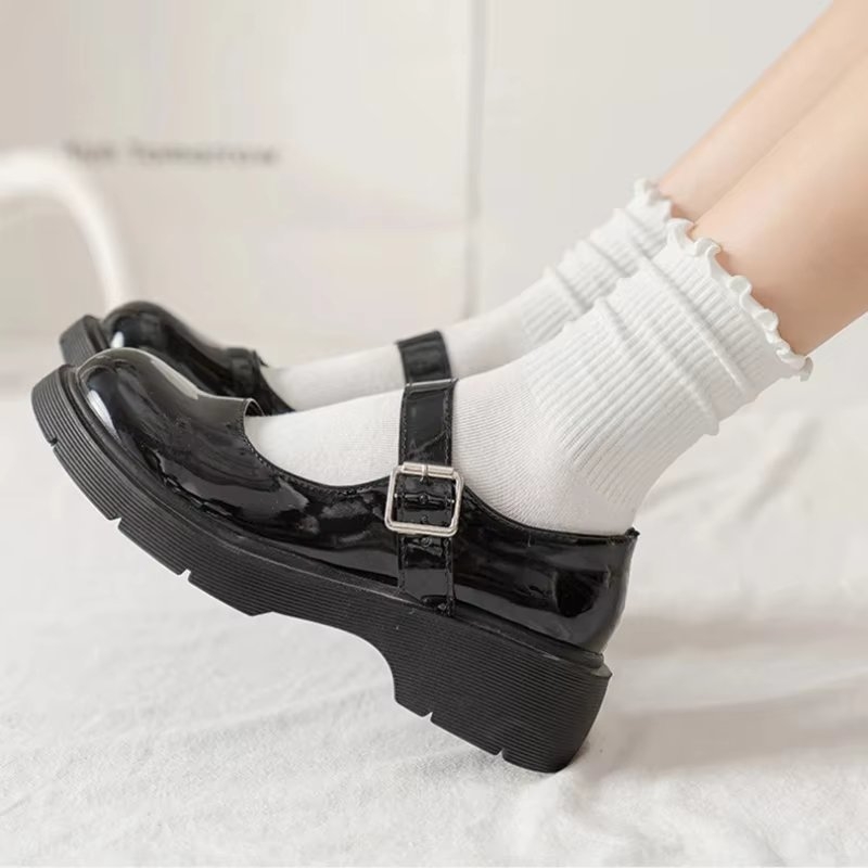 Set 5 perechi de sosete pentru dama, SS084, Crem, marime universala (35-39) - 1 | YEO