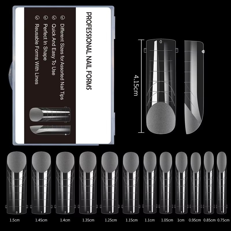 Tipsuri reutilizabile Marquise, TIPS20, Slim Square, 120 buc