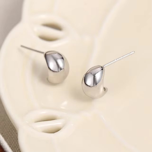 Cercei argint 925, JW1670, model picatura, placati cu rodiu