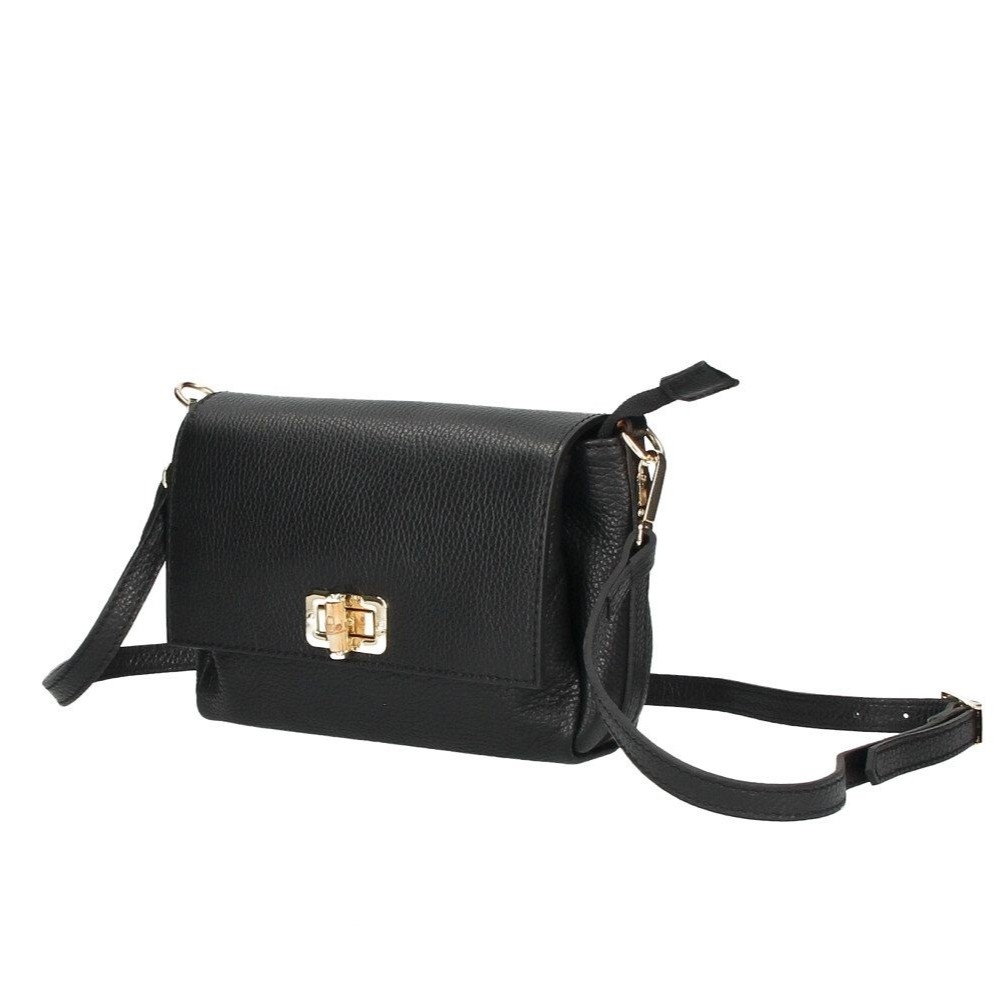 Geanta dama Delis, Madeleine GT3794, piele naturala, Negru