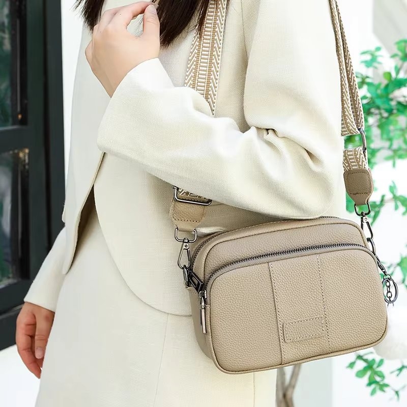 Geanta dama, Miralys GT3348, piele naturala, Bej - 1 | YEO