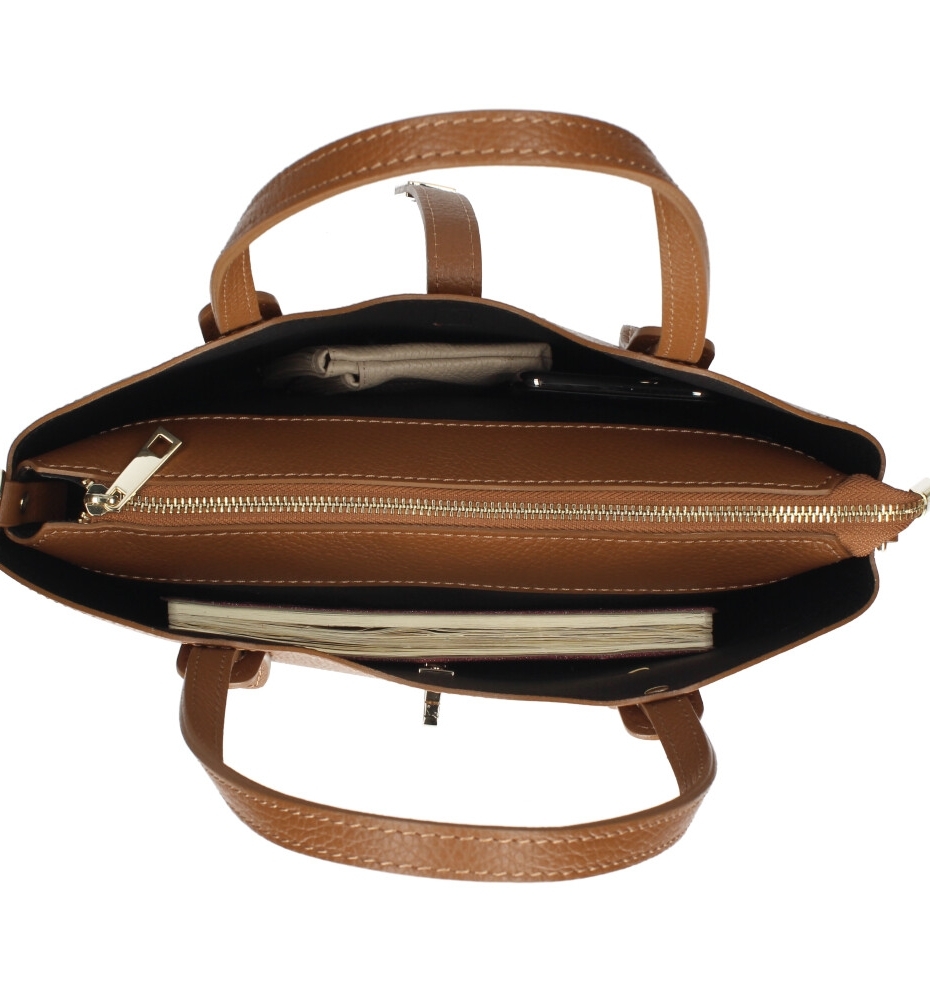Geanta de dama, Giuly GT3790, piele naturala, Bordo