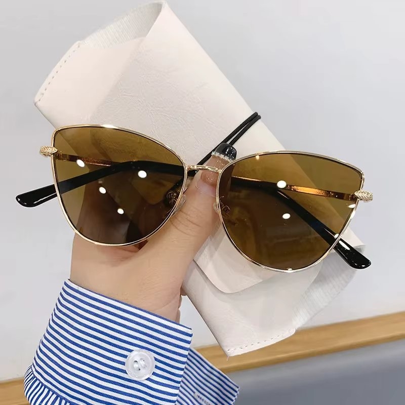 Ochelari de soare pentru femei, SG204, Maro