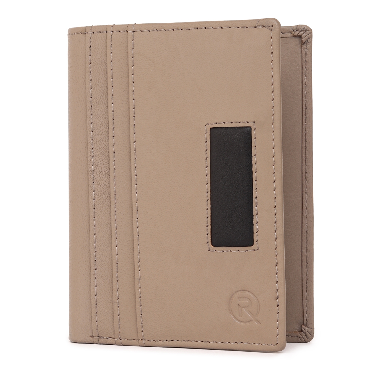 Portofel barbati Ronno, Anghel PT1444, piele naturala, Bej