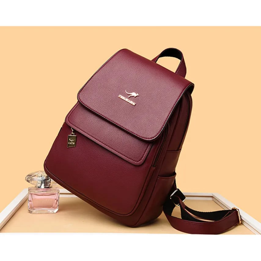 Rucsac dama Adelina GT969, model bordo - 1 | YEO