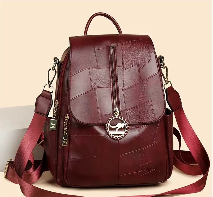 Rucsac dama, Auralie GT3596, Bordo