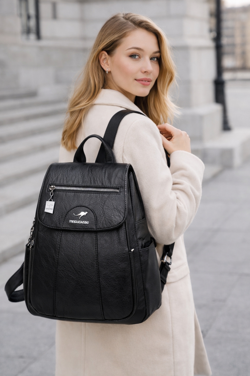 Rucsac dama, Disu GT349, negru - imagine 2
