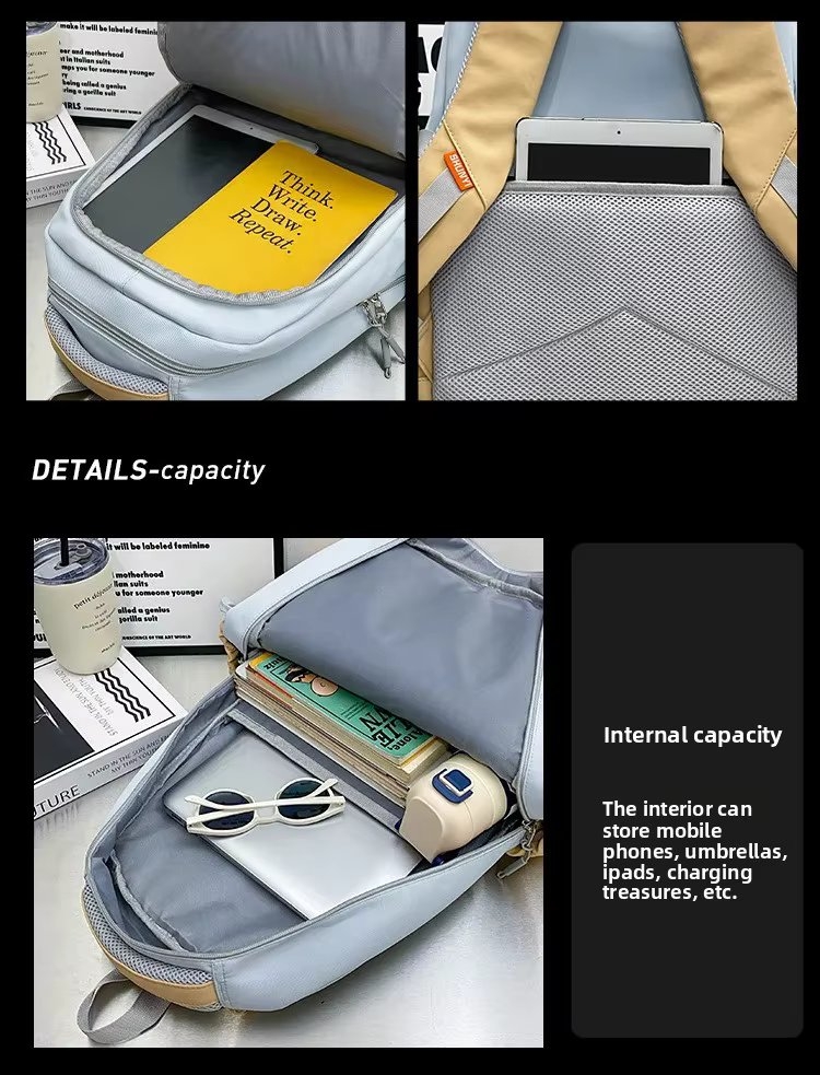Rucsac dama, Sabira GT3671, Albastru
