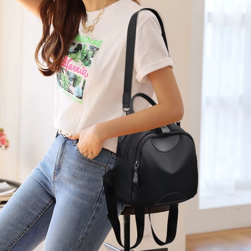 Rucsac dama, Vianna GT3684, Negru - 2 | YEO
