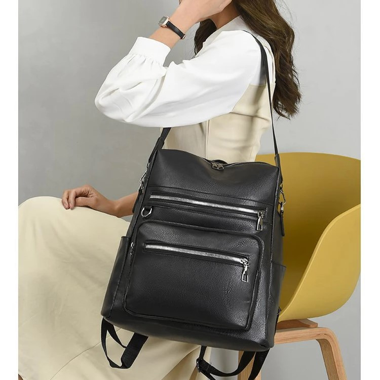 Rucsac de dama, Celandine GT2608, Negru