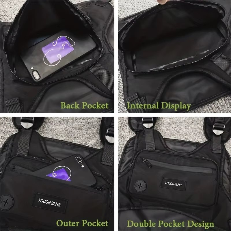 Ieftin Picadili Rucsac tip vesta unisex, Zevikar…