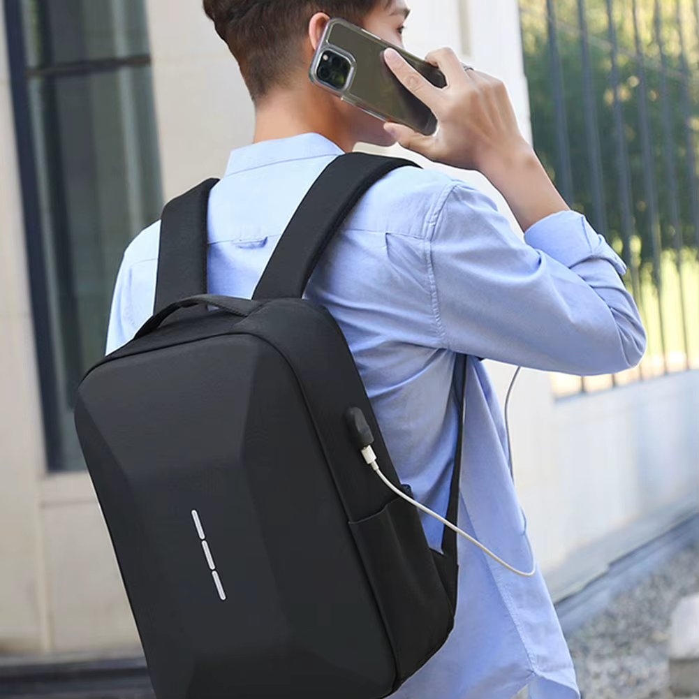 Rucsac unisex, Orien GT3755, port USB, Negru - 2 | YEO