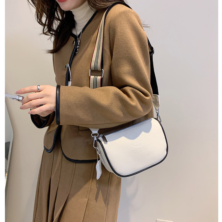 Geanta dama Adonia GT1984, piele naturala, Alb