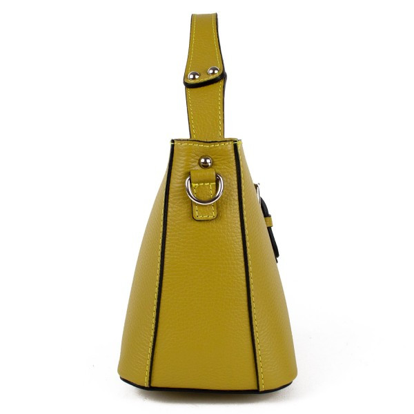 Geanta dama Chantal GT1160, piele naturala, verde moss