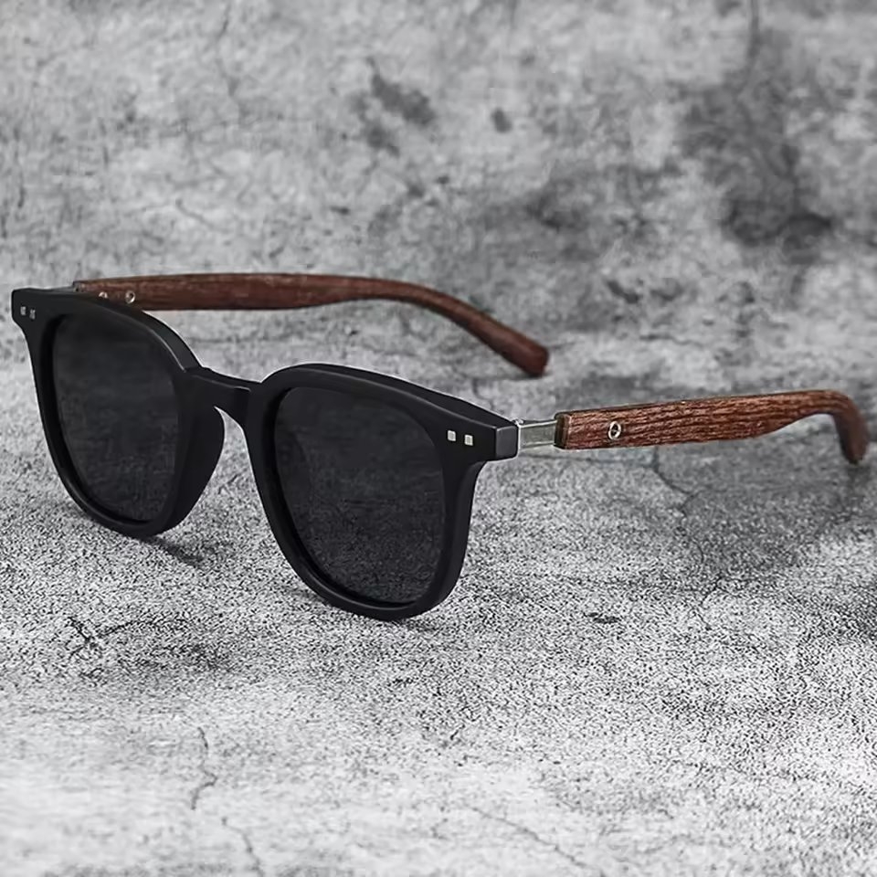 Ochelari de soare unisex, SG121, Negru mat