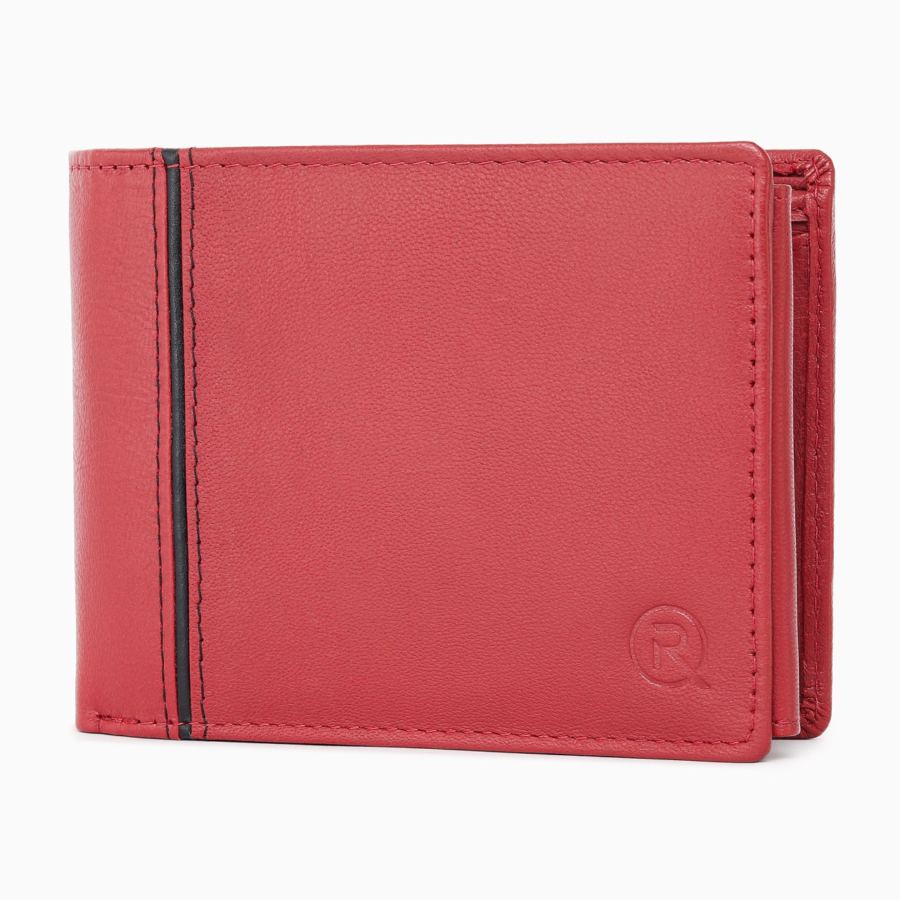 Portofel barbati Ronno, Traian PT1448, piele naturala, Rosu