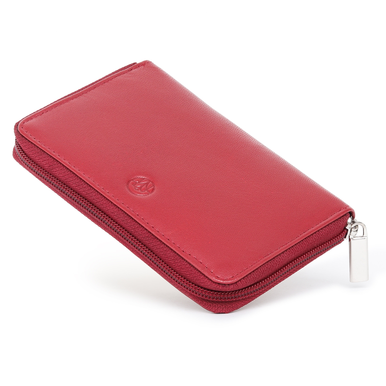 Portofel dama Marquise, Alina PT1459, piele naturala, Rosu - imagine 3