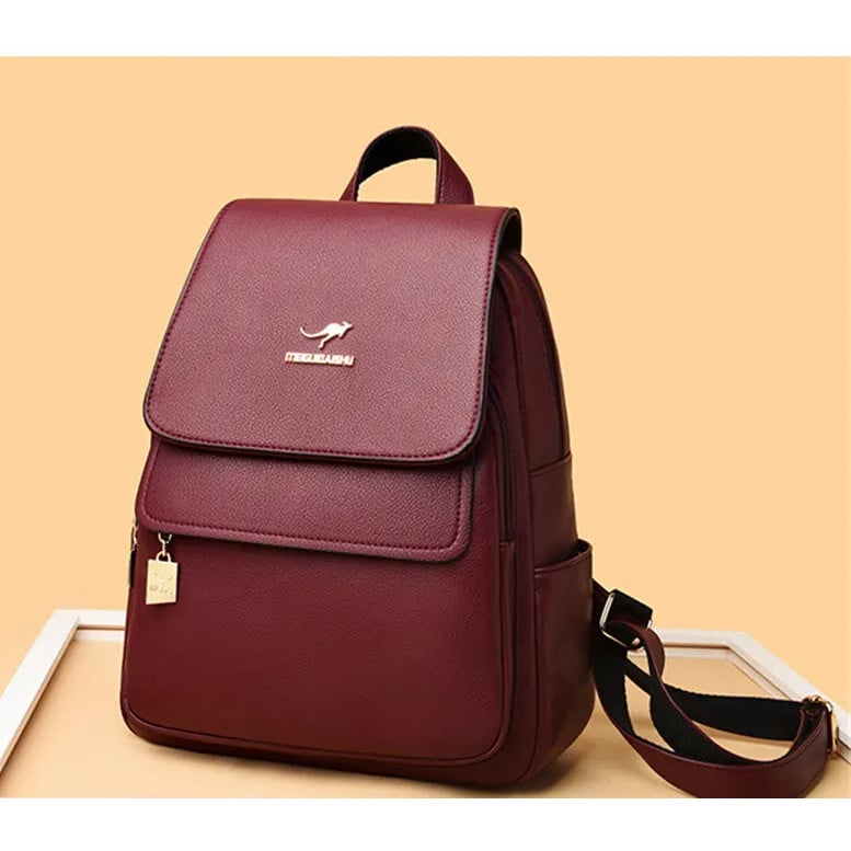 Rucsac dama Adelina GT969, model bordo - 2 | YEO