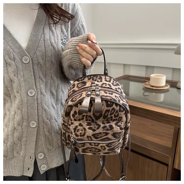 Rucsac dama, Luania GT3639, Animal print - 3 | YEO