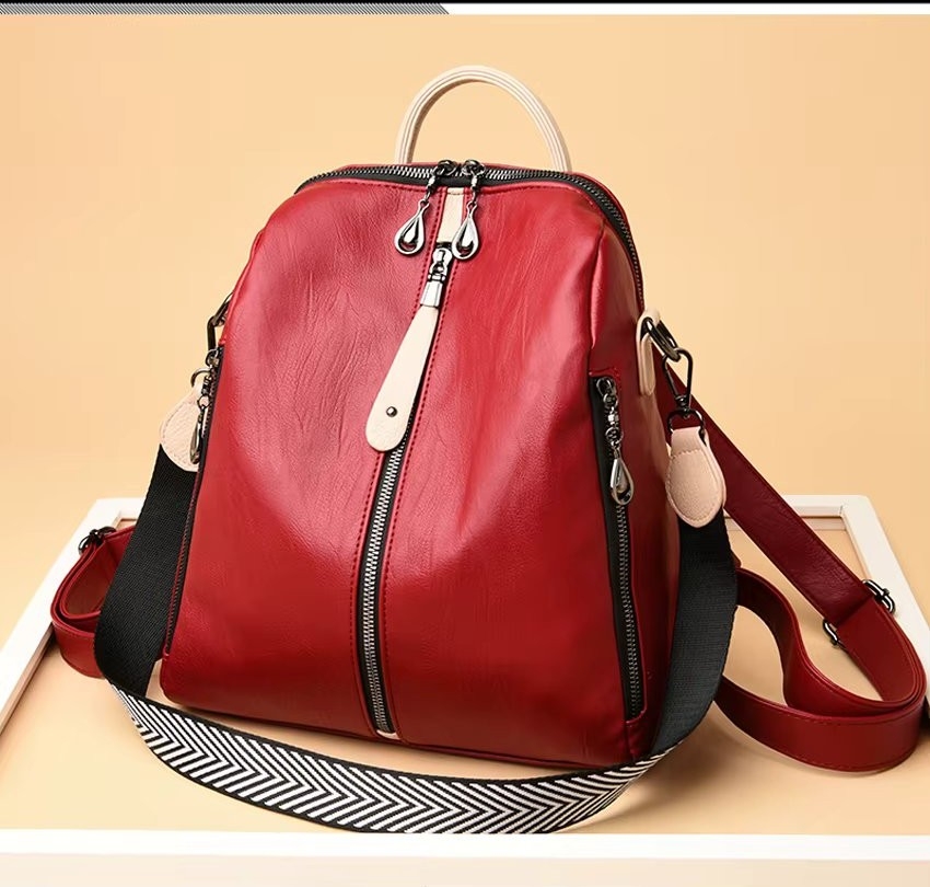 Rucsac dama, Soreia GT3629, Rosu - 1 | YEO