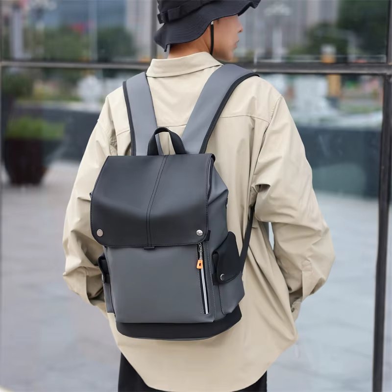 Rucsac unisex, Elandor GT3741, Gri inchis - 1 | YEO