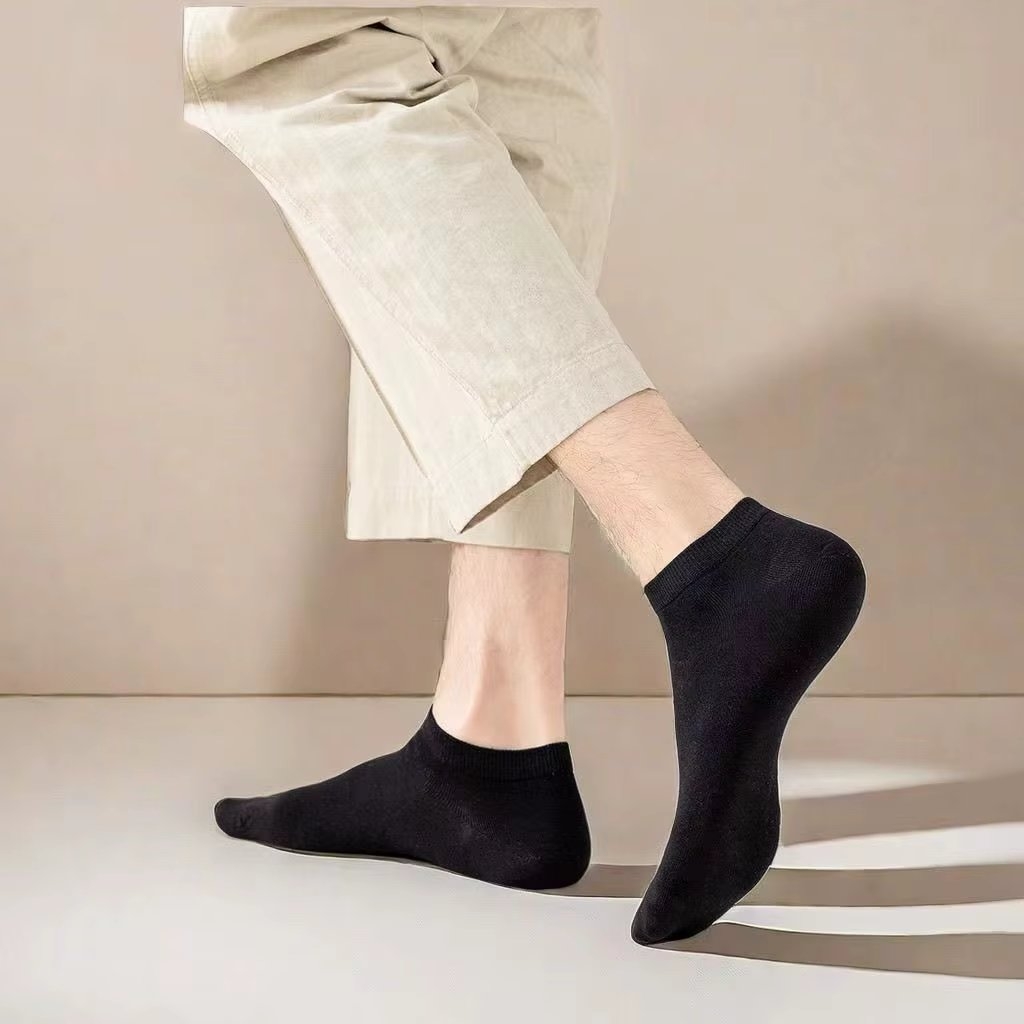 Sosete pentru barbati, SS0190, Negru, marime universala - 1 | YEO