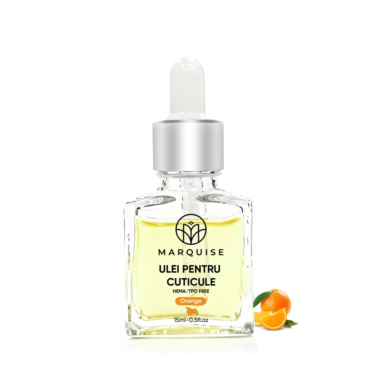 Ulei de cuticule cu pipeta Orange, Marquise, 15 ml