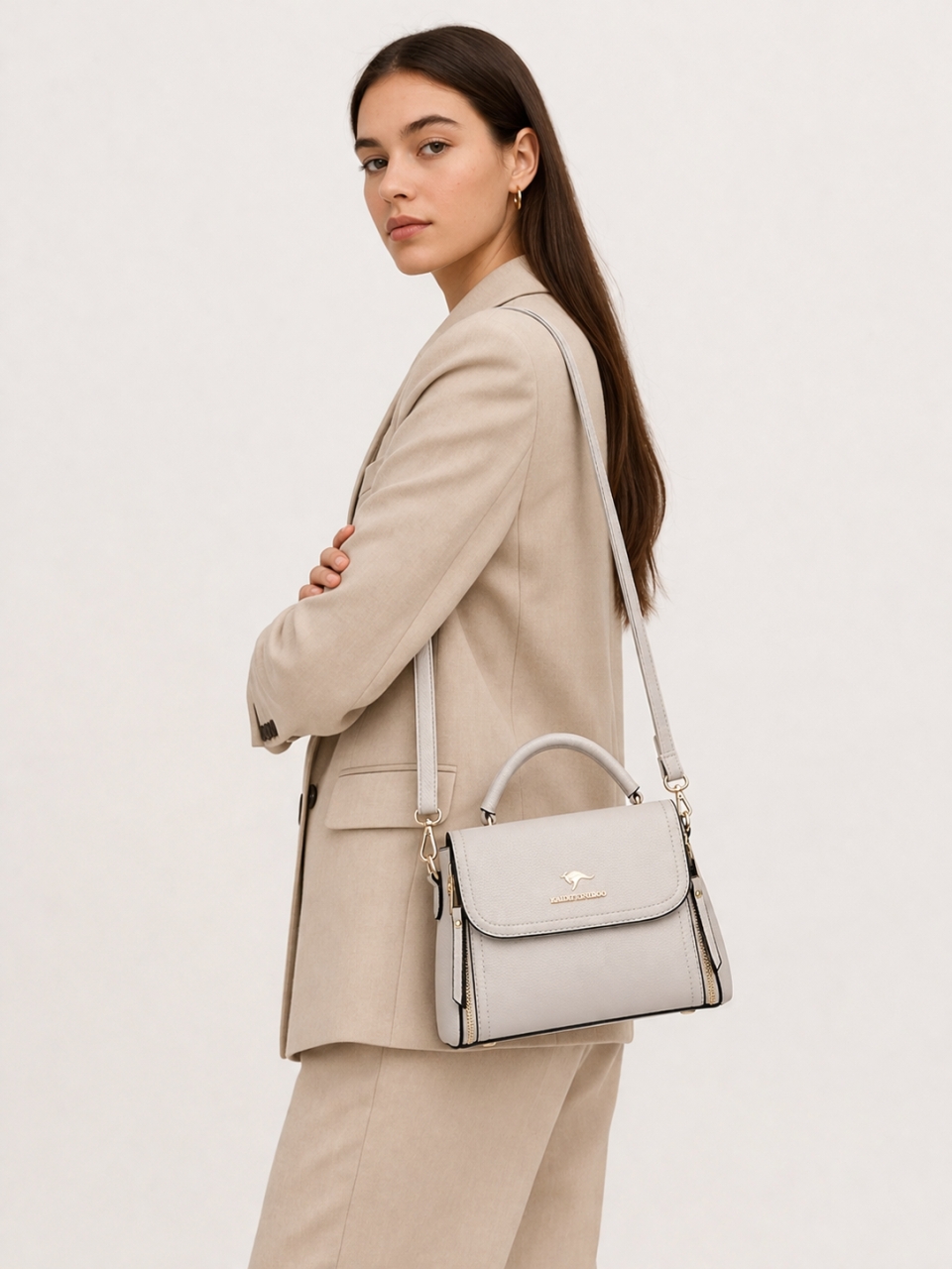 Geanta dama, Alegria GT2892, Gri - imagine 2