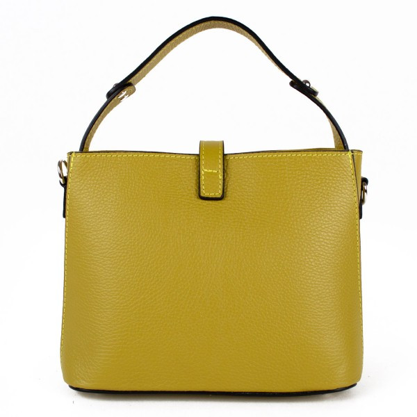 マチルダ　 Geanta dama Chantal GT1160, piele naturala, verde moss