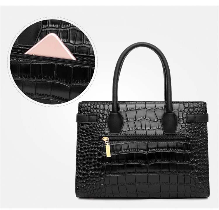 Geanta dama, Delphine GT2426, Negru - 4 | YEO