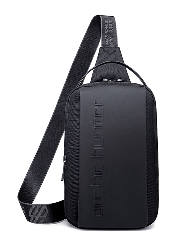 Geanta pentru barbati, XB00541, piele naturala, Negru