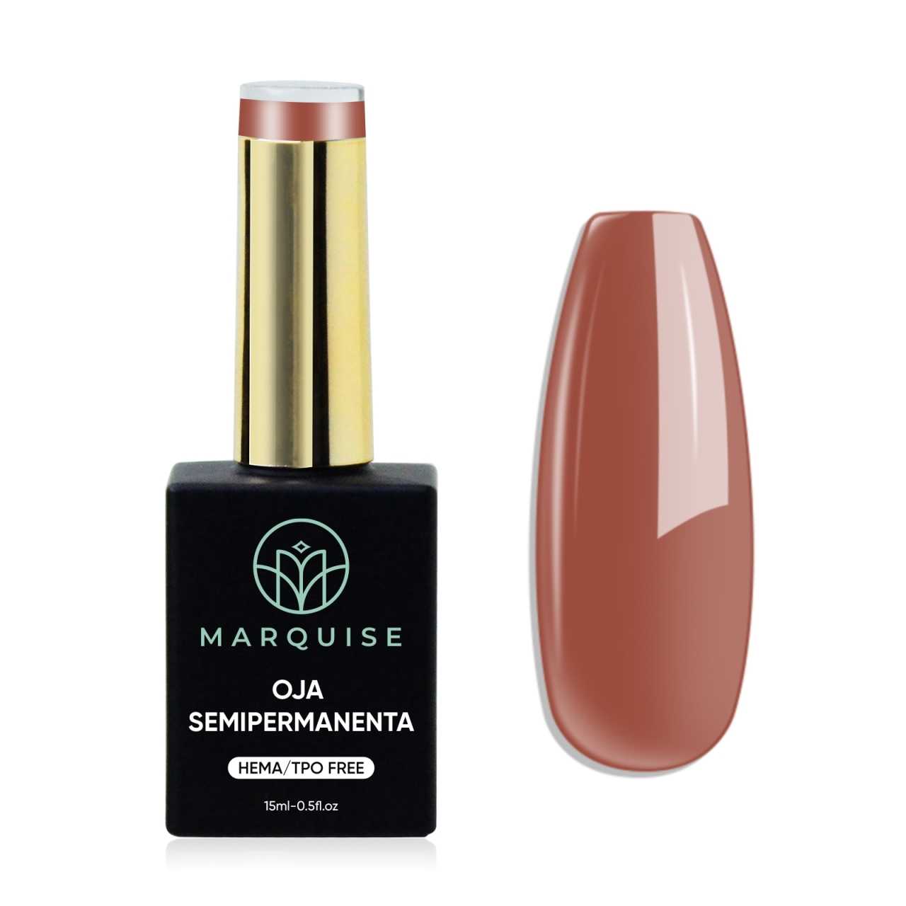 Oja semipermanenta HEMA/TPO FREE, Marquise, Pure Color JY398, 15 ml