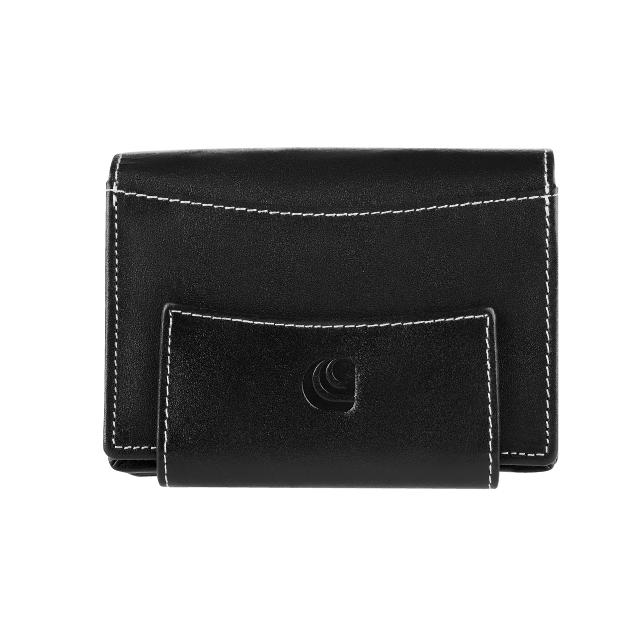 Portofel dama Delis, Aerith PT1426, piele naturala, Negru - 1 | YEO