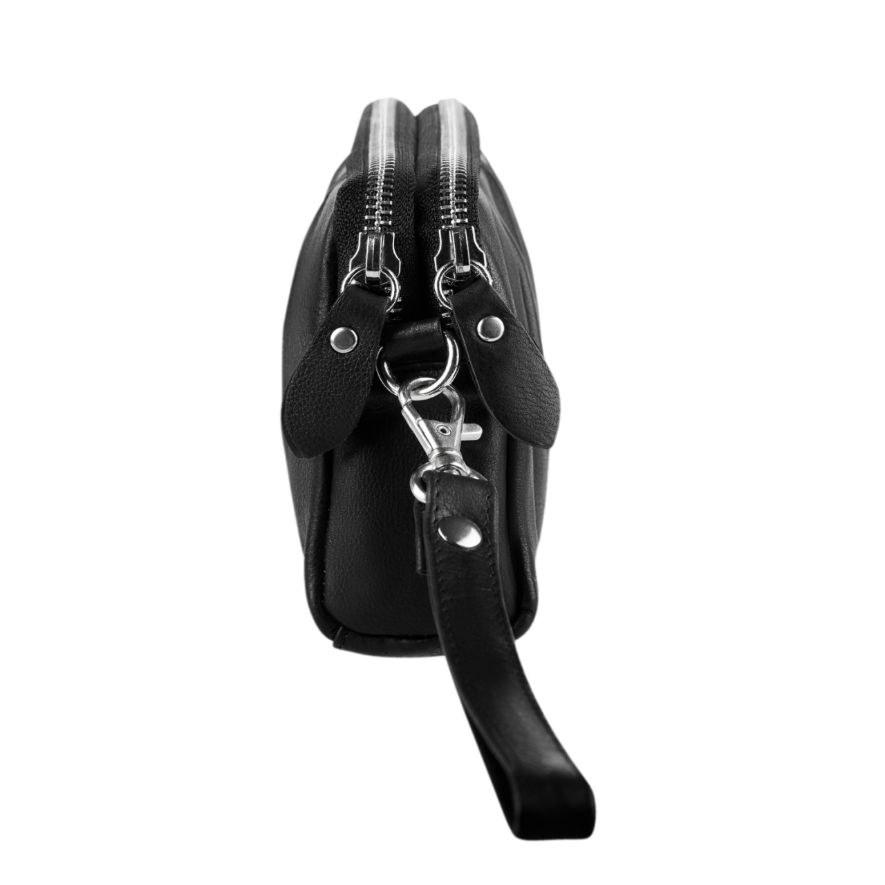 Portofel tip geanta, Lirien PT1428, piele naturala, Negru - 1 | YEO