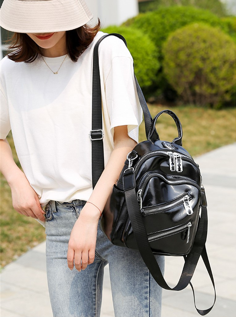 Rucsac dama Aisha GT2216, Negru